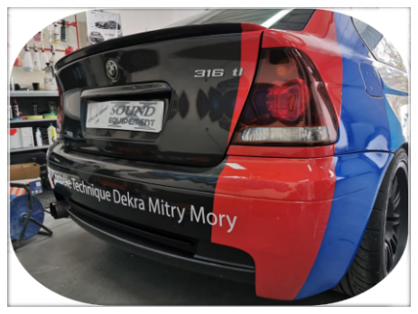 Arriere Safety Car BMW DEKRA Mitry Mory