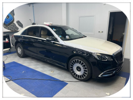 Mercedes classe S Covering type Maybach XSound